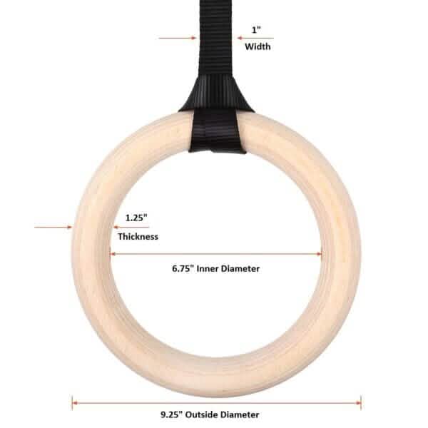 Gymnastic Wood Rings