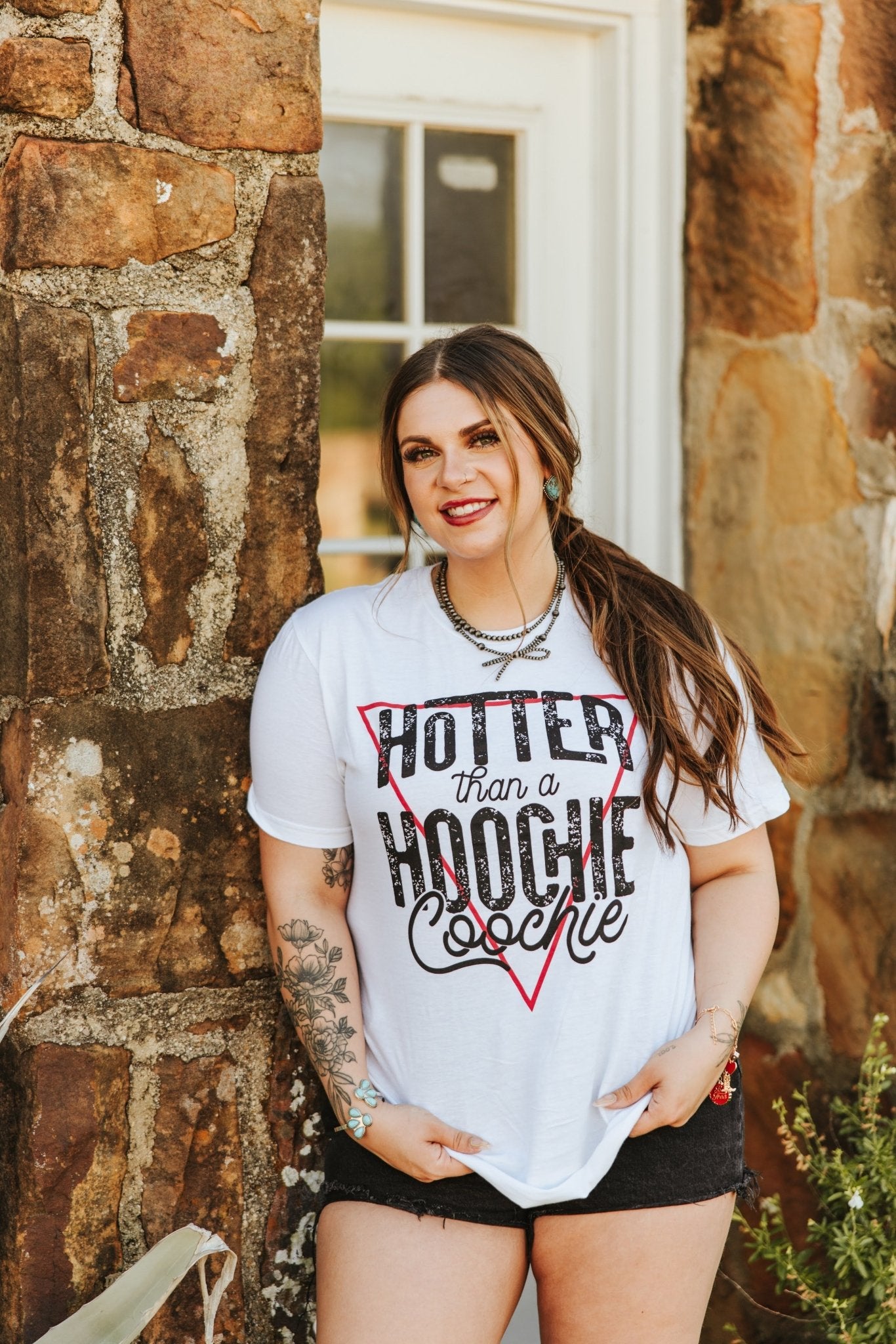 Hotter Than A Hoochie Coochie Graphic Tee